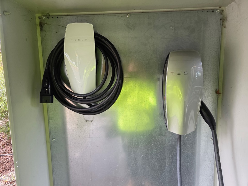 Tesla Wall Connectors installed and wired on their own circuits by H1 Electrical & Air near Cowra