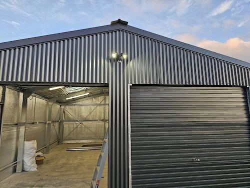 Exterior LED flood and garden lighting installed by H1 Electrical & Air near Cowra